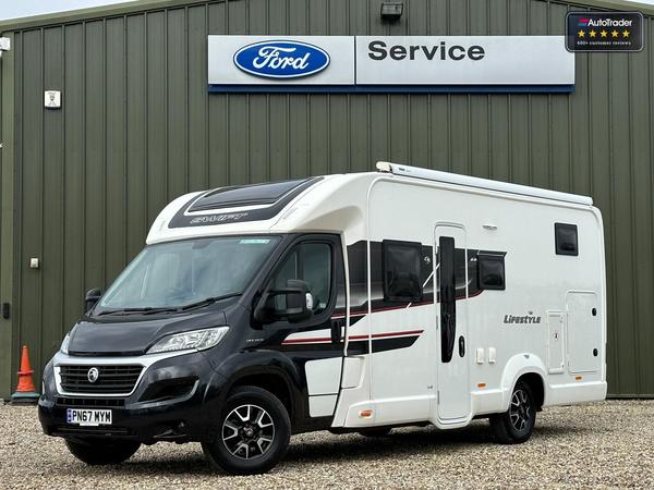 Fiat Ducato Lifestyle Fiat Ducato 2.3 4 Berth 4 Belts Rear Garage Euro 6