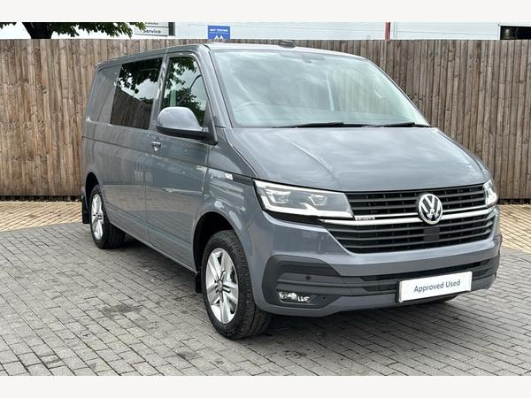 Volkswagen Transporter 2.0 BiTDI T32 Highline Crew Van Double Cab 5dr Diesel DSG 4Motion SWB Euro 6 (s/s) (204 ps)