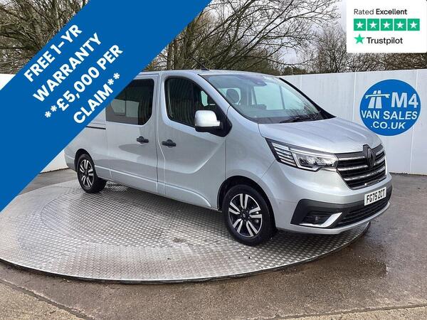 Renault Trafic dCi Blue LL30 Extra Sport L/R Crewcab A/C Euro 6