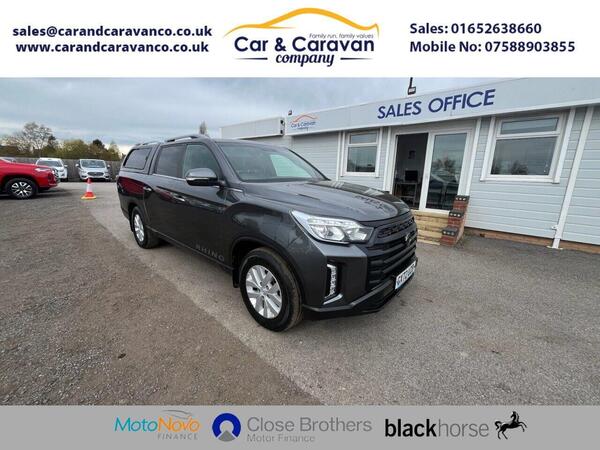 SsangYong Musso 2.2D Rhino Pickup Double Cab 4dr Diesel Auto 4WD L3 Euro 6 (181 ps) FINANCE AVAILABLE CALL FOR INFO