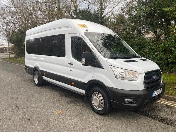 Ford Transit 2.0 460 EcoBlue Trend RWD L4 H3 Euro 6 (s/s) 5dr (17 Seat, DRW)