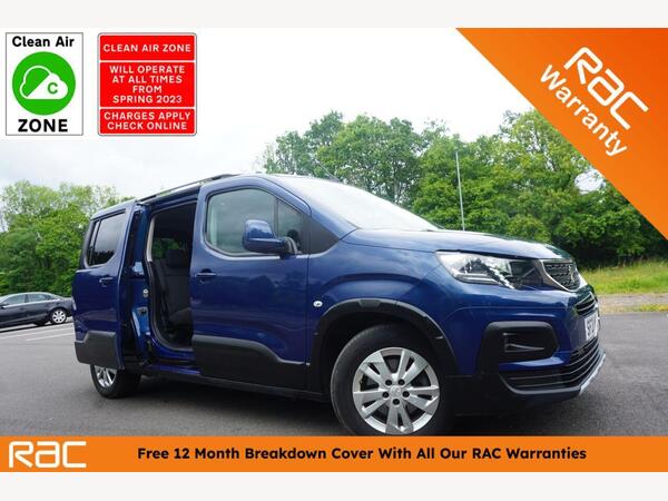 Peugeot Rifter HORIZON RS AUTOMATIC 5 SEATER WAV WHEELCHAIR CONVERSION XL LONG VERY RARE XL LONG 5 SEATER AUTO !!! 5dr