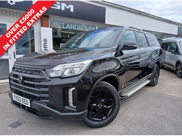 SsangYong Musso 2.2D SARACEN PICKUP DOUBLE CAB 4DR DIESEL AUTO 4WD EURO 6 (181 PS)