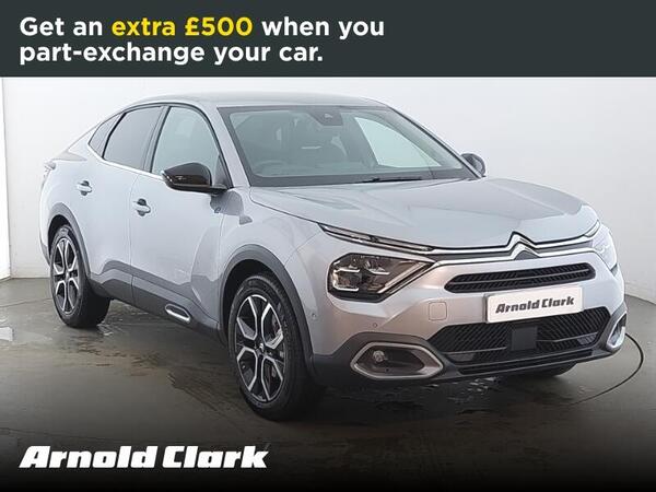 Citroen e-C4 X 50kWh MAX Fastback Auto 4dr (7.4kW Charger)