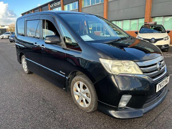 Nissan Serena 8 SEATER, PETROL HYBRID AUTOMATIC MPV 5dr