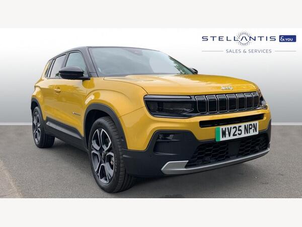 Jeep Avenger 54kWh e-Summit Auto 5dr