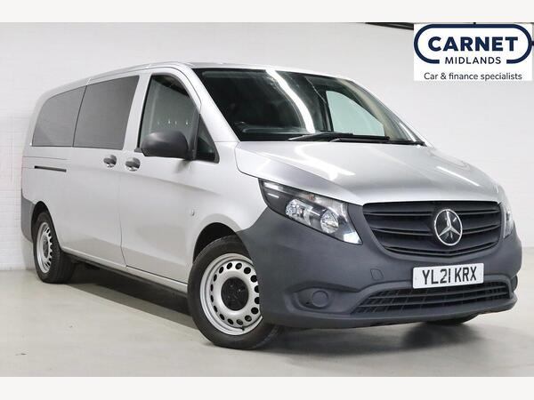 Mercedes-Benz Vito 2.0 114 CDI PRO Tourer Double Cab 5dr Diesel G-Tronic RWD L3 Euro 6 (s/s) (136 ps)