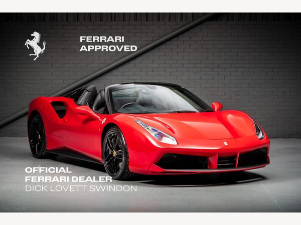 Ferrari 488 3.9T V8 Spider F1 DCT Euro 6 (s/s) 2dr