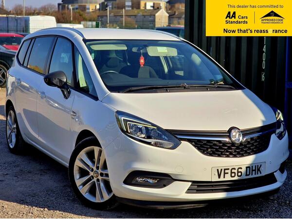 Vauxhall Zafira Tourer 1.4i Turbo SRi Nav Auto Euro 6 5dr