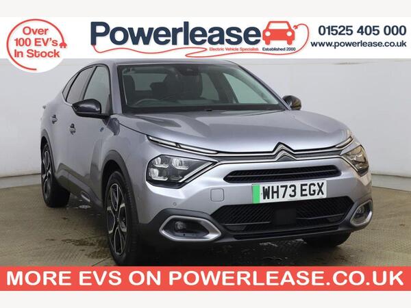 Citroen e-C4 X 50kWh MAX Fastback Auto 4dr (7.4kW Charger)