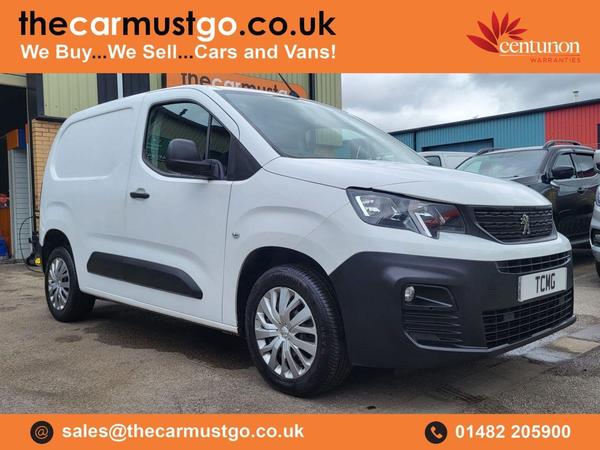 Peugeot Partner 1.5 BLUEHDI PROFESSIONAL L1 101 BHP Full Service History, Full Mot