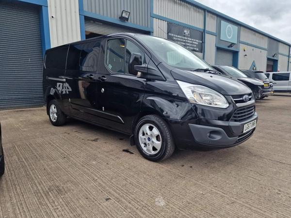 Ford Transit Custom 2.0 300 EcoBlue Limited Crew Van Double Cab 5dr Diesel Auto L1 H1 Euro 6 (s/s) (130 ps)