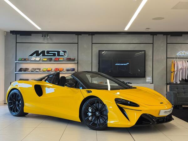 McLaren Artura 3.0T V6 7.4kWh Spider SSG Euro 6 (s/s) 2dr