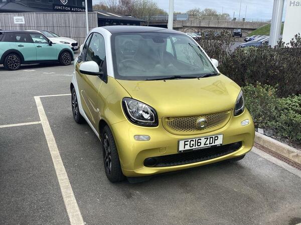 Smart fortwo 1.0 Prime (Premium) Twinamic Euro 6 (s/s) 2dr